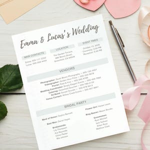 Hochzeitsfotograf Shot List | Hochzeit Fotograf Organizer | Foto-Checkliste | Hochzeit Shot Liste | Zeichen der Hochzeit | Hochzeitsliste