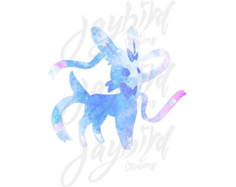 Sylveon Digitaldruck