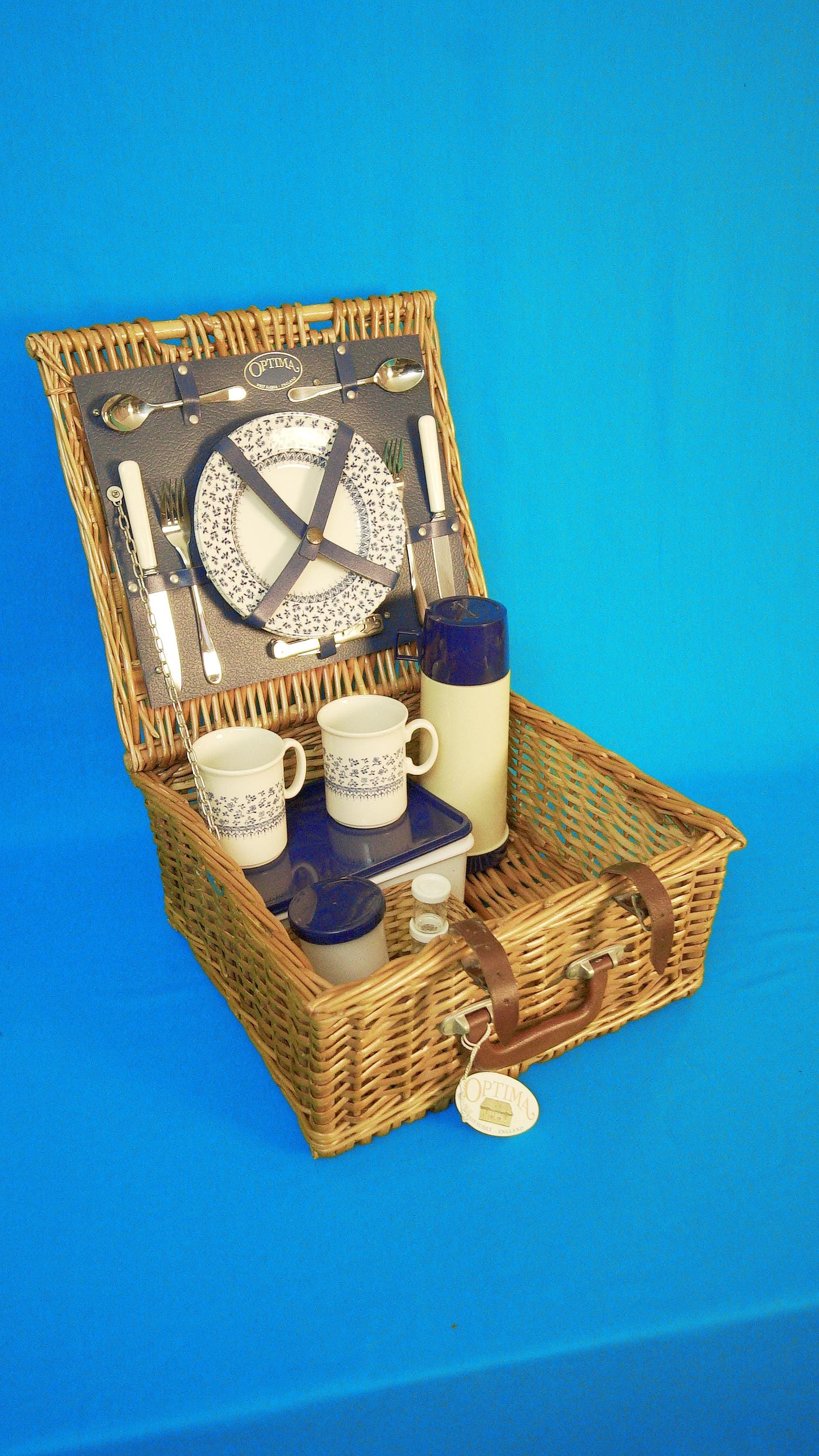 Optima picnic basket - Etsy 日本