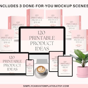 Box Mockup, Canva Box Mockup, Mockup Product Box, Canva Box Template, Software Box, Mockup Box, Instant Download