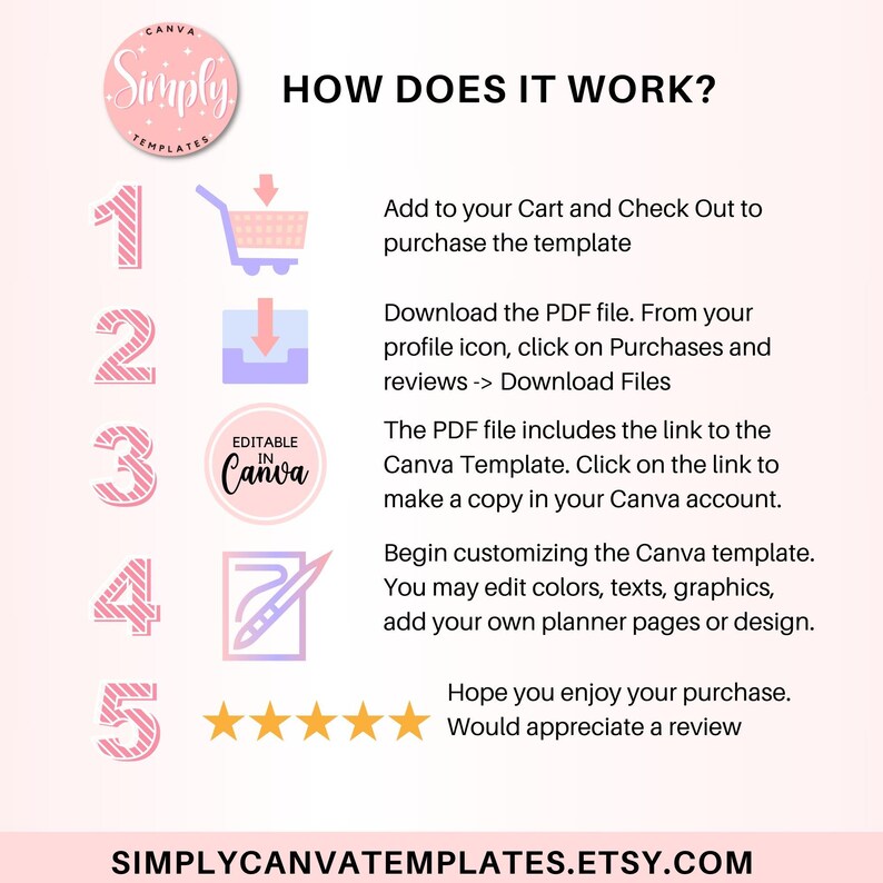 Canva Clipart Mockup Mallar för Etsy-säljare – Skapa fantastiska Clipart Mockup med dra-och-släpp Canva-mallar bild 10