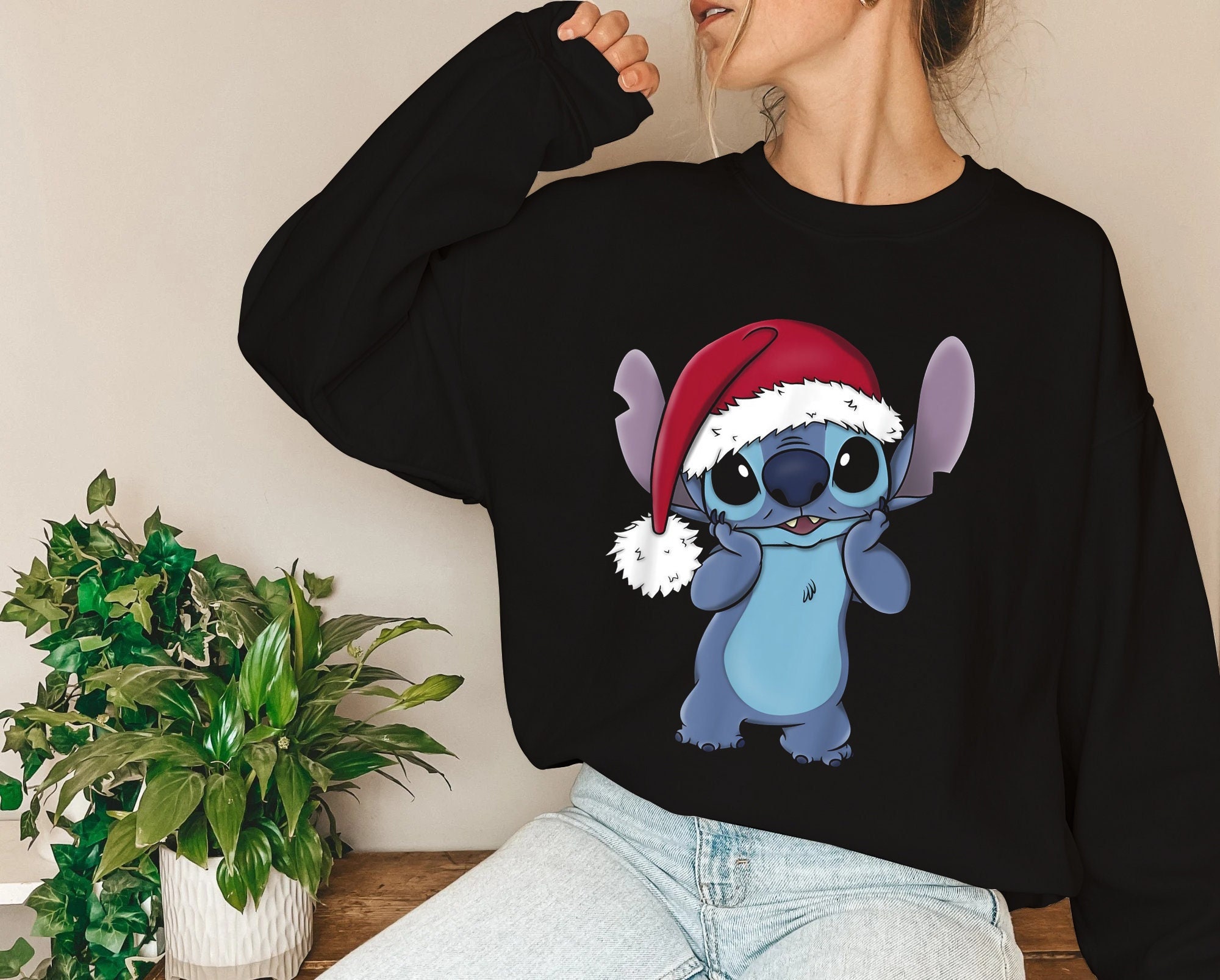Discover Disney Stitch Christmas Sweatshirts