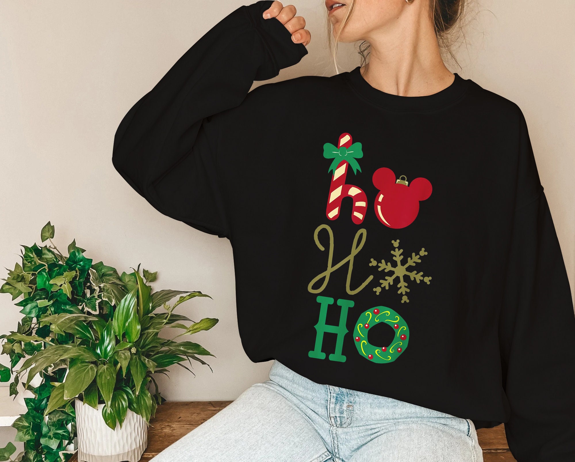 Discover Disney Mickey Hohoho Sweatshirts