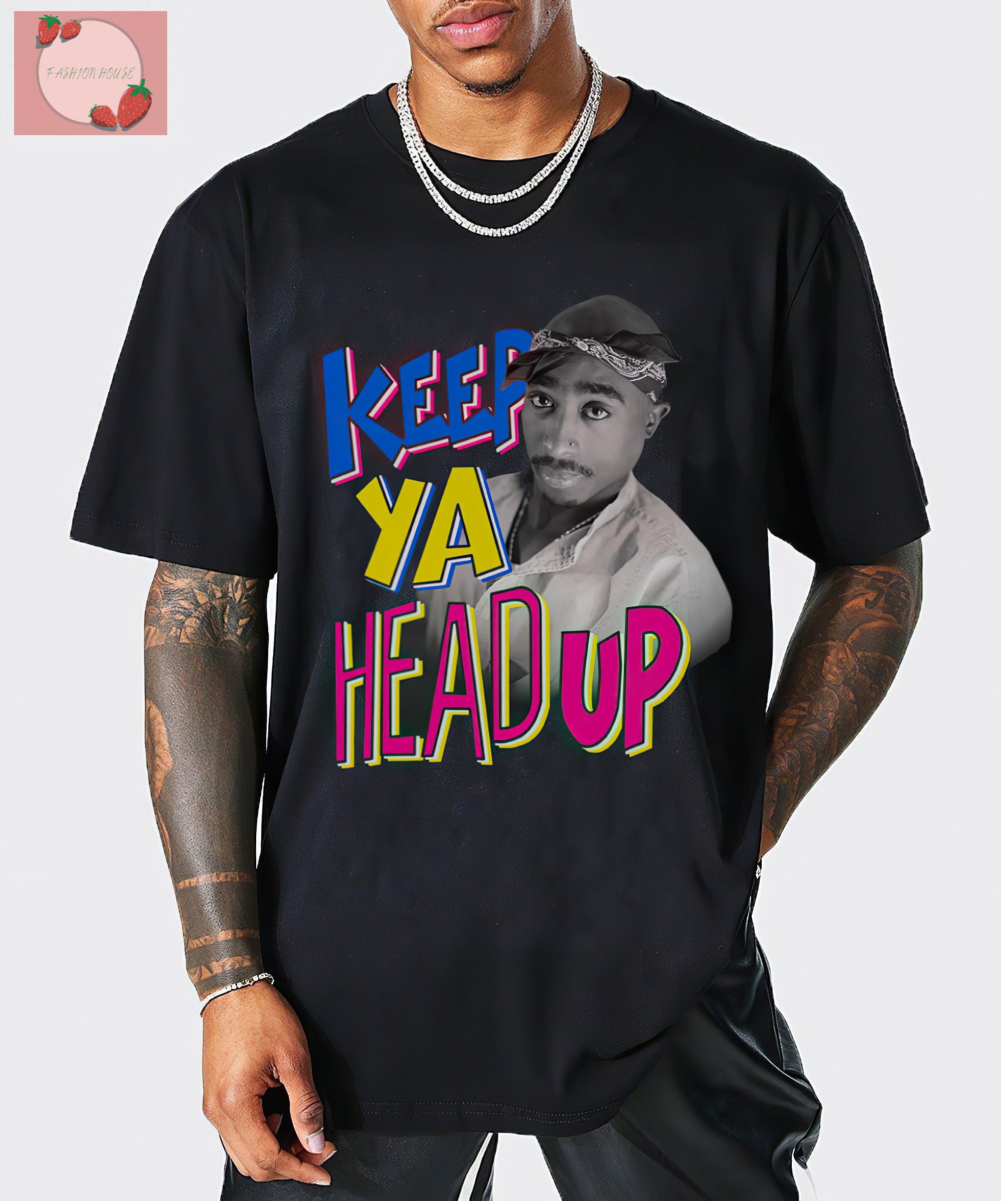 2pac Shirt Unisex-vintage Tupac Shakur 
