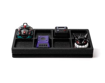 Customizable Artisan Keycap Tray 4x2 Medium | Display 8 Mechanical Keyboard MX Keycaps | Multiple Colors and Accents