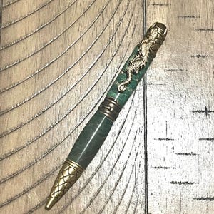 Bolígrafo dragón verde