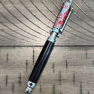 Grenadillholz Feuerwehrstift ""Push & Lock""
