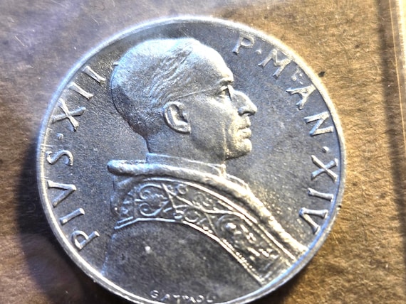 1952 Vatican 5 Lire