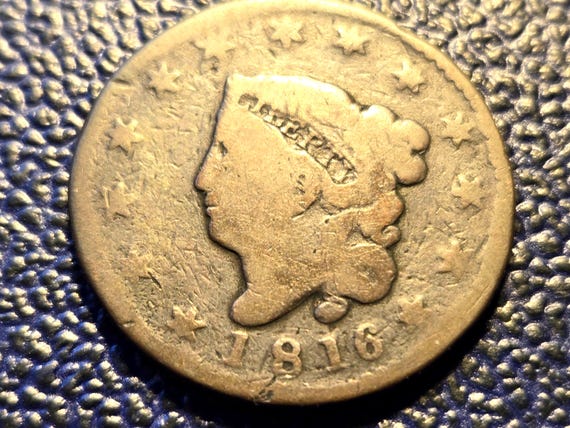 1816 U.S. Matron Head Penny
