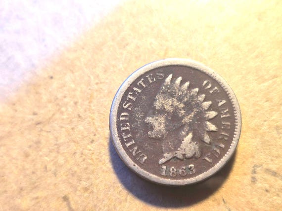 1863 Indian Head Penny H29