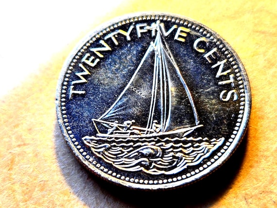 2005 Bahamas Twenty Cents Proof-Like 24MM