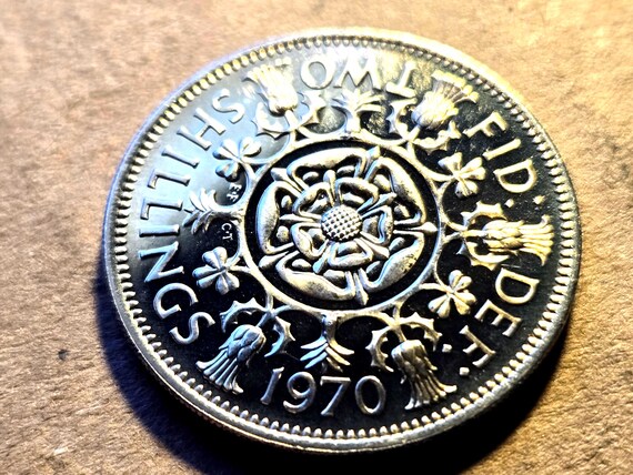1970 Great Britain Proof Two Shillings 30MM