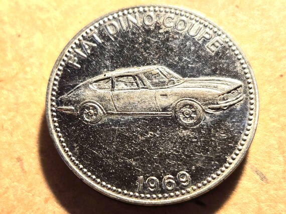 Fiat Dino Coupe 1969 Model-Medallion 30MM