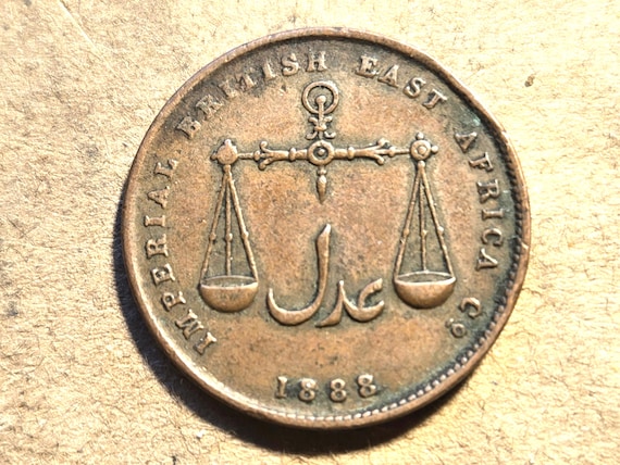 1888 Imperial British East Africa Co. One Pice Bronze #113116