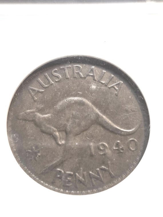 1940(P) Australia Penny VF 20 NGC Certified