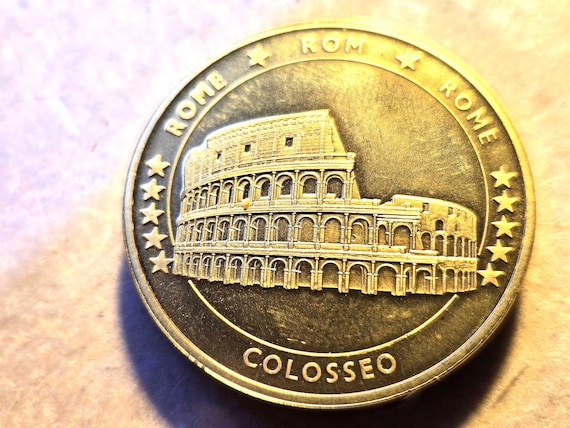 Europe-Europa Series Rome-Colosseo Bronze Medallion Proof 33MM