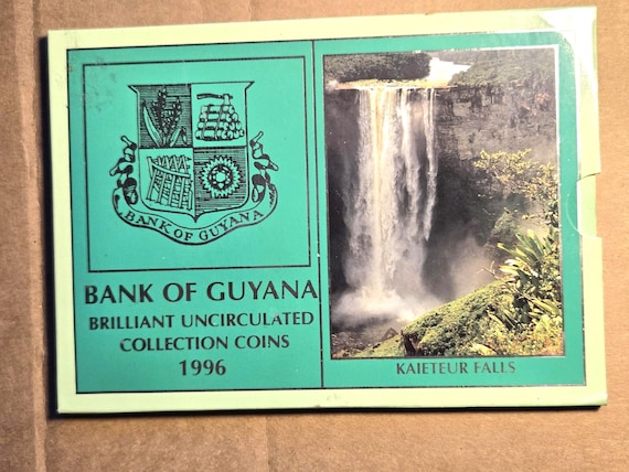 1996 Guyana Brilliant Uncirculated Coin Set