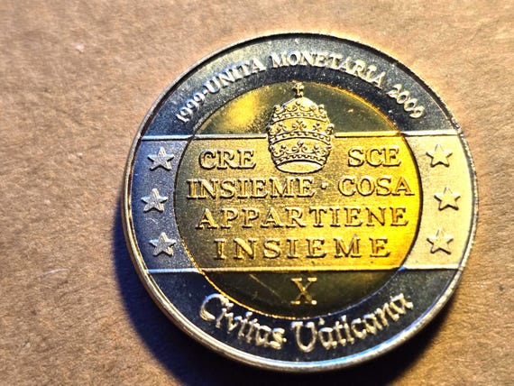 2009 Vatican City Trial Specimen Proof 2 Euros