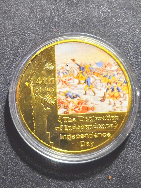 4th of July celebration medallion