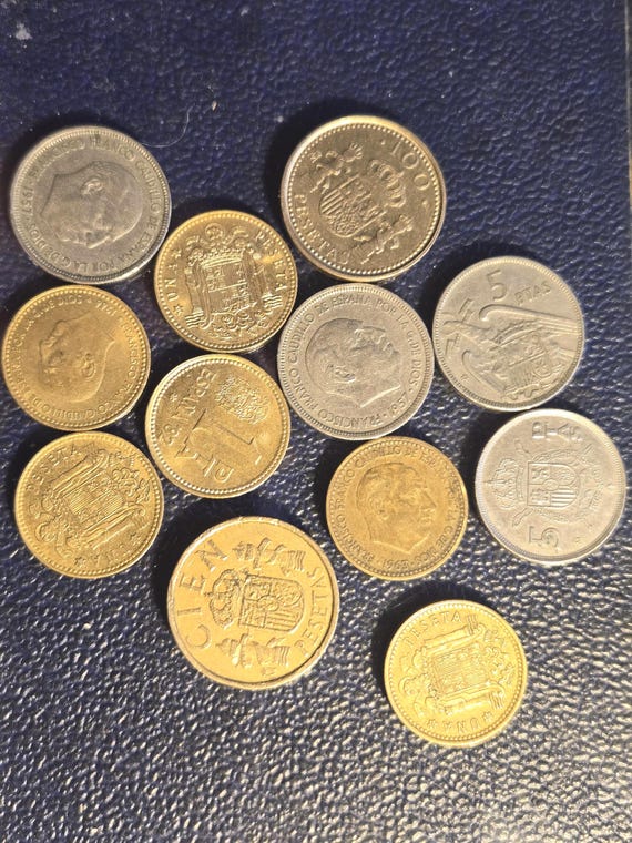 Spain-Coin Lot 12Pcs.
