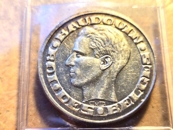 1958 Belgium Silver 50 Francs Brussels World's Fair 30MM