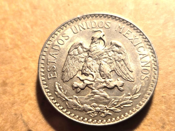 1935 Mexico Silver 50 Centavos