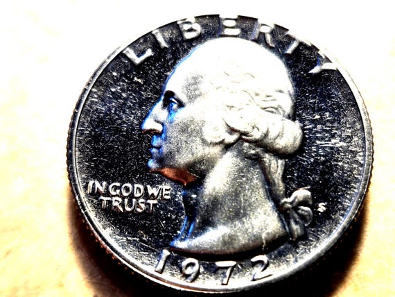 1972-S Proof Quarter