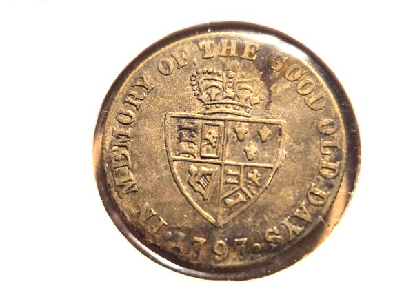 1797 English Token King George III #06693