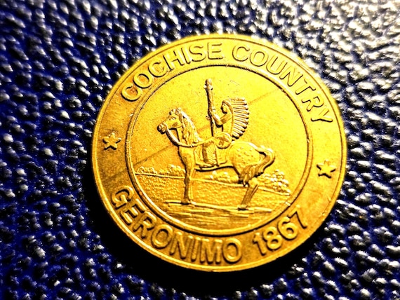 Cochise Country Geronimo 1867 50 Cent Token