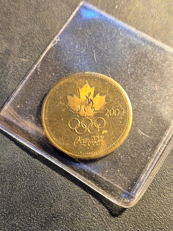 2002 Canadian Olympic Team-Coca-Cola Token 31MM