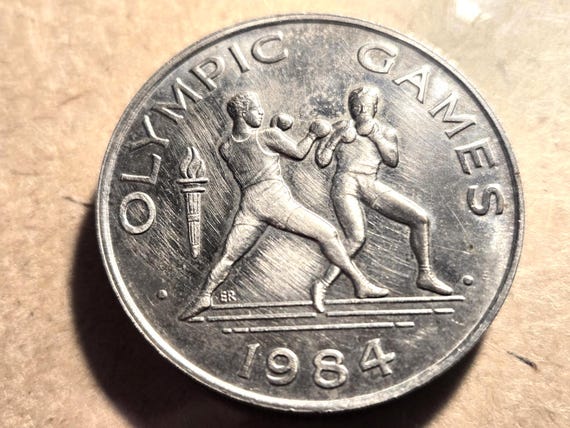 1984 Samoa Olympics Boxing 39MM