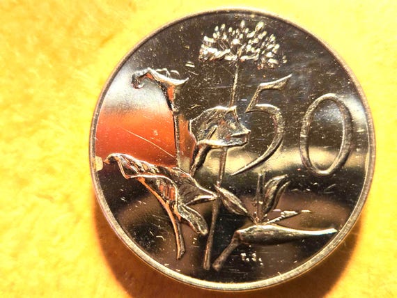 1967 South Africa Proof 50 Cents