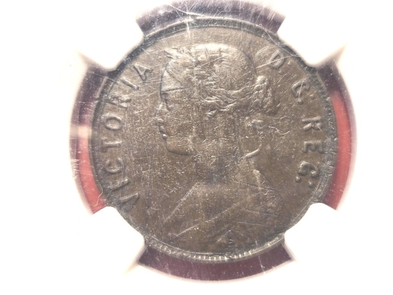 1872H Newfoundland One Cent NGC