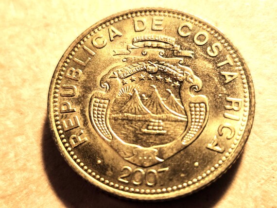 2007 Costa Rica 100 Colones "Sharp" Details