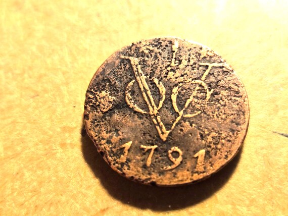 1791 Dutch Duit Copper #X91