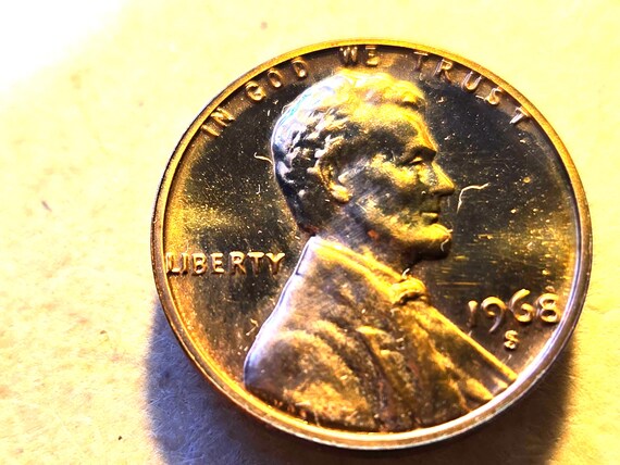 1968-S Proof Lincoln Penny