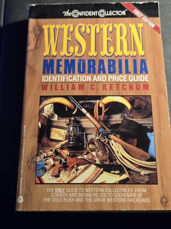 Western Memorabilia Identification And Price Guide (Slight Wear On Spine)