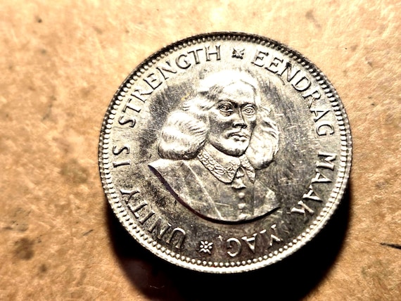 1964 South Africa Silver Proof 20 Cents Current Melt Value 16.95