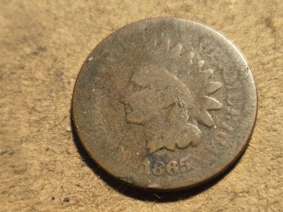 1865 Indian Head Penny