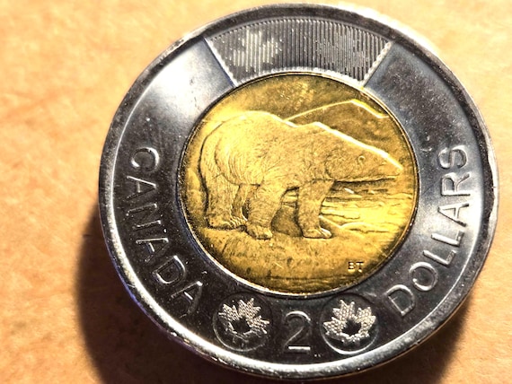 2016 Canada 2 Dollar Polar Bear BU