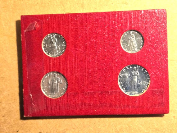 1952 Vatican Mint Set Pope Pius XII "Hitler's Pope"