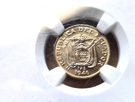 1946 Ecuador 5C MS63 NGC