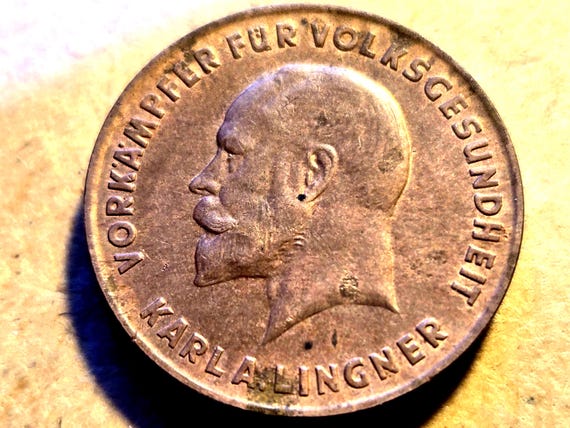 1932 Germany-Trade Token(Odol Mouthwash) Good For 20 Points Off Product Karl Lingner Dresden