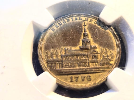 1876 Philadelphia PA International Exhibition NGC Certified