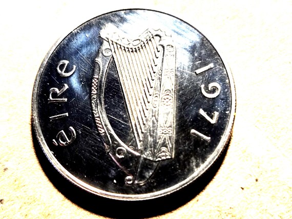 1971 Ireland Proof 10P 33MM