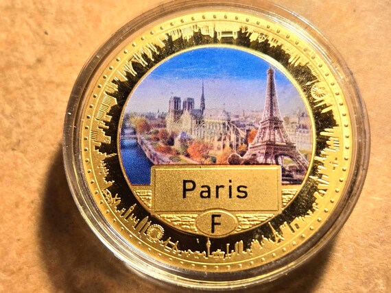 Paris In Color Part Of The European Capitals Series Bronze Proof-Like 32MM