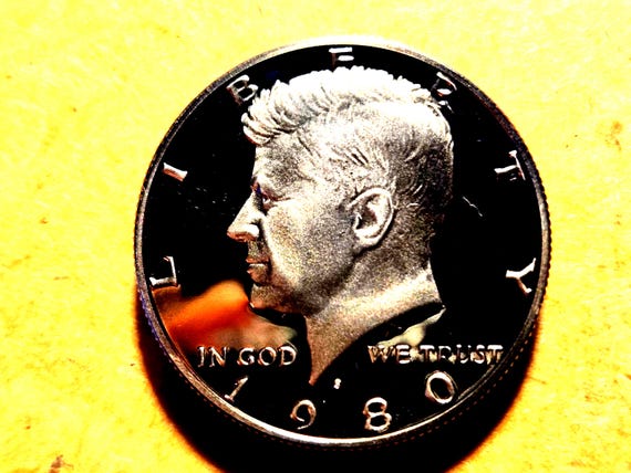 1980-S Proof Half Dollar