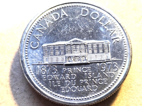 1973 Prince Edward Island Commemorative Dollar 32.17MM