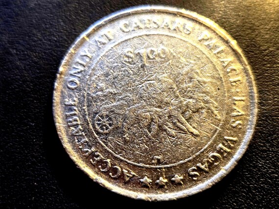 Vintage Caesar's Palace Casino Las Vegas Nevada Gaming Token 37MM