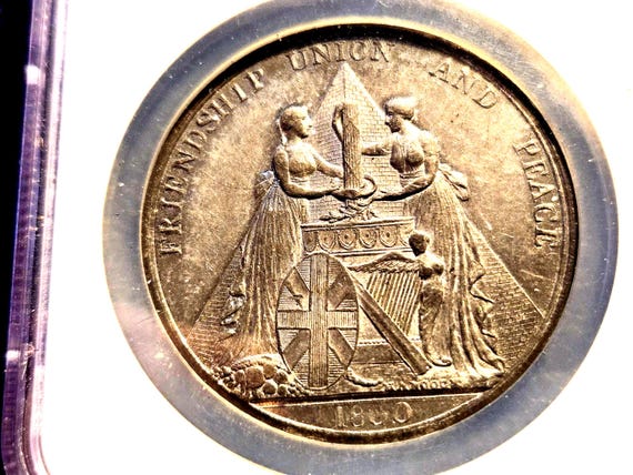 1800 G.Britain Ireland & G.Britain Union NGC Certified